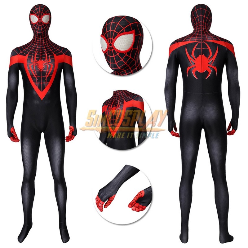 Spider Man Miles Morales Cosplay Suit Spider Man Cosplay Costume