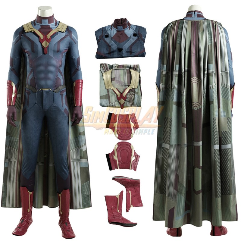 Vision Cosplay Costumes 2020 Wandavision Cosplay Suit