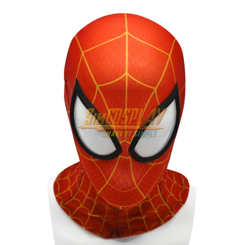 Peter Parker Suit Spider-man Into The Spider Verse Cosplay Mask With