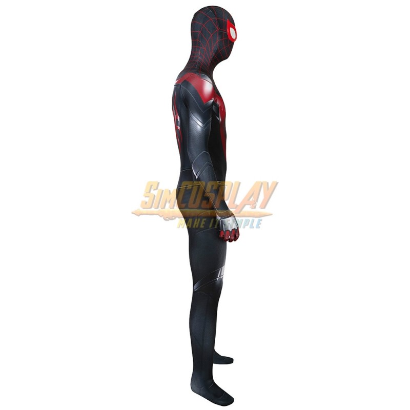 Spider-man Miles Morales PS5 Cosplay Costume Spider-man ...