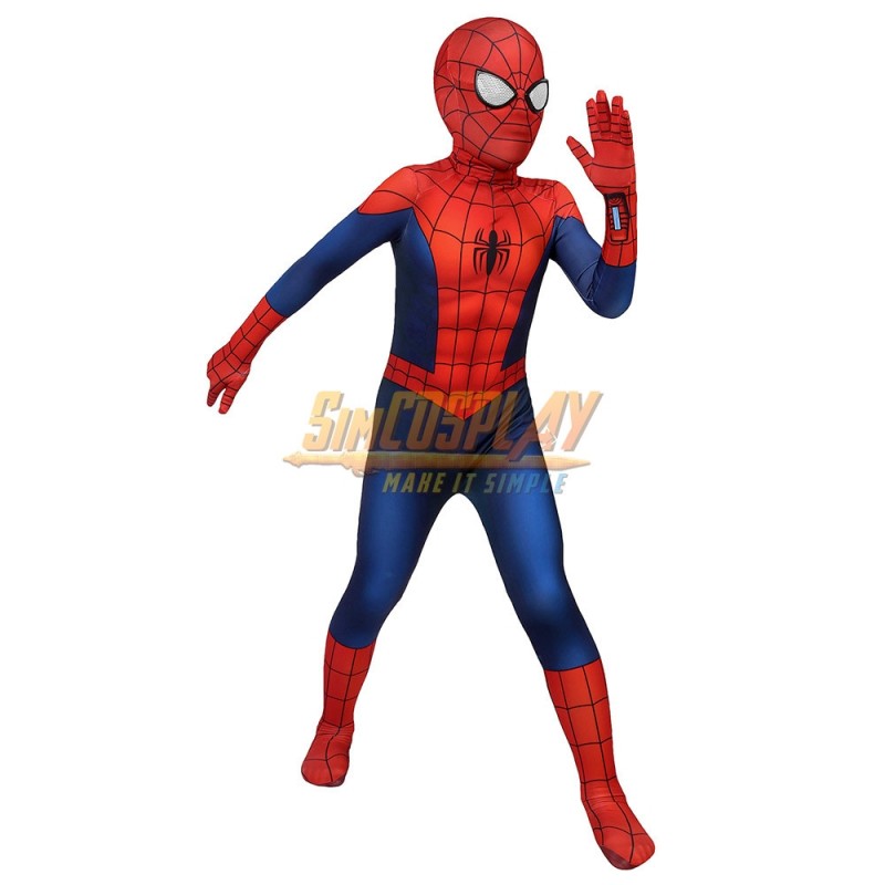Kids Ultimate Spider-Man Cosplay Costume Classic Ultimate Spiderman Suit