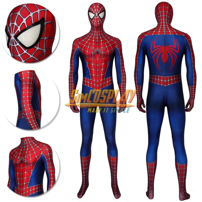 Spider-man Classic Cosplay Suit Tobey Maguire Edition Spiderman Cosplay