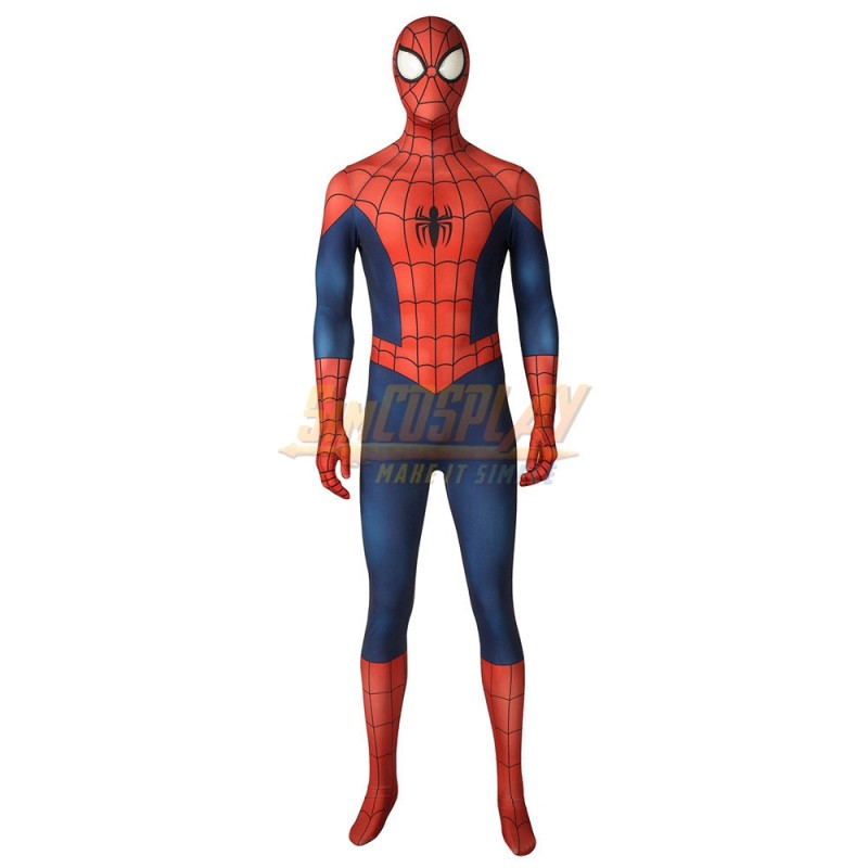 Ultimate Spider-Man Classic Cosplay Costume Red and Blue Suit Sac4270