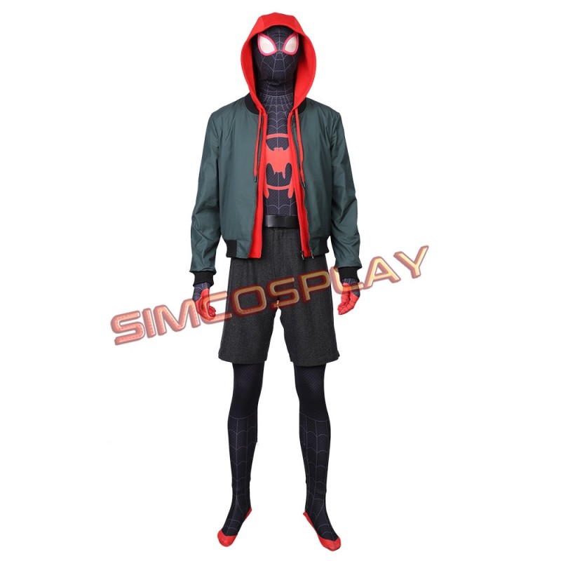 Spider Man Into The Spider Verse Cosplay Costumes Miles