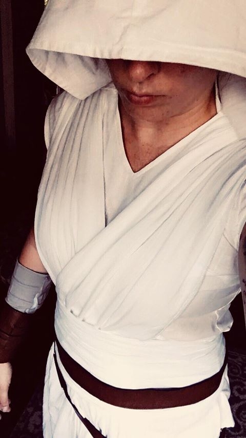 Rey Cosplay Hooded Costumes The Rise Of Skywalker Edition
